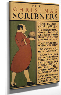 The Christmas Scribners by Edward Penfield Posters, Prints, & Visual Artwork