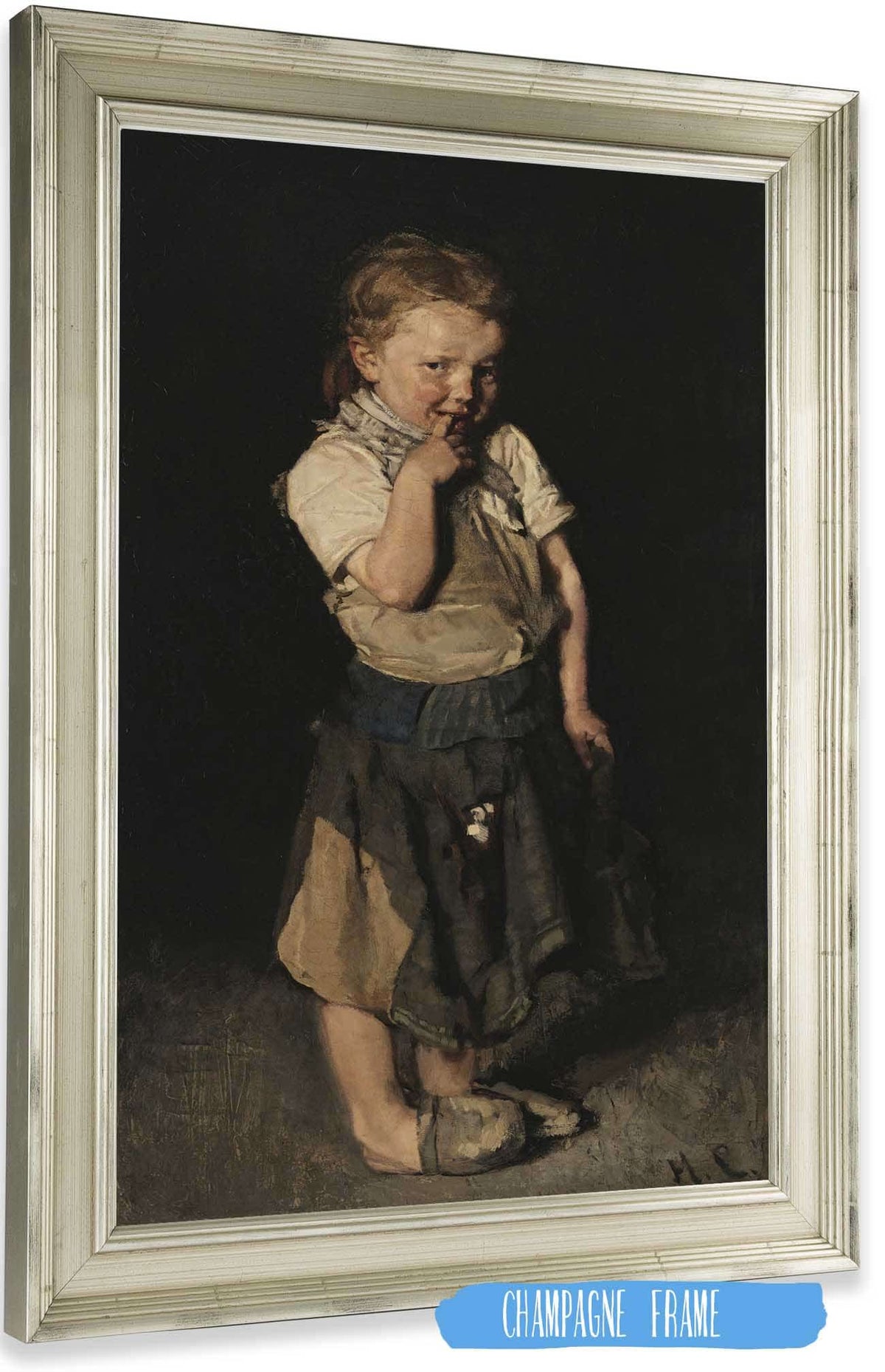 The Cobblers Girl by Max Liebermann Posters, Prints, & Visual Artwork