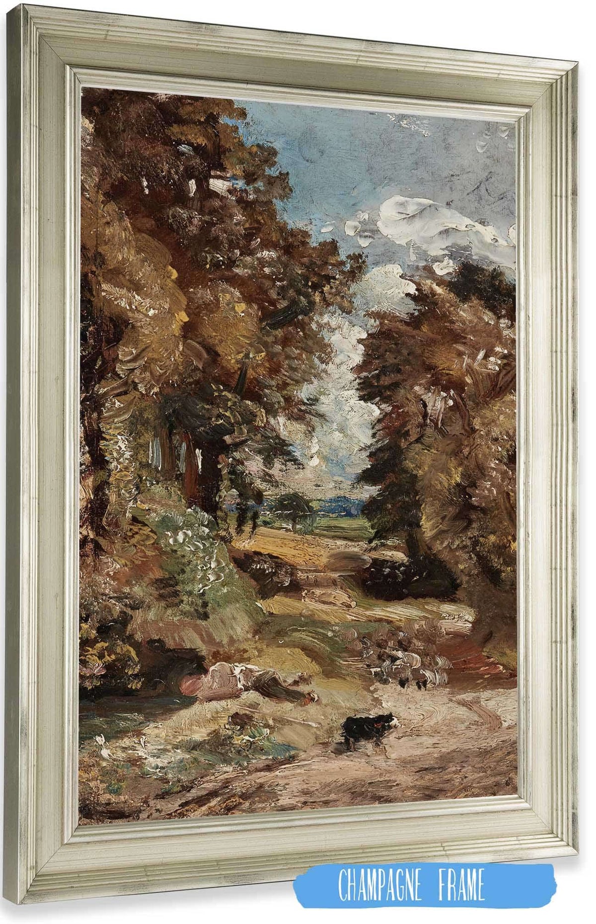 The Cornfield by John Constable Posters, Prints, & Visual Artwork