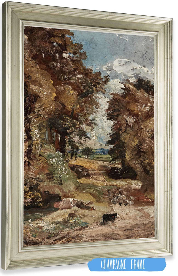 The Cornfield by John Constable Posters, Prints, & Visual Artwork