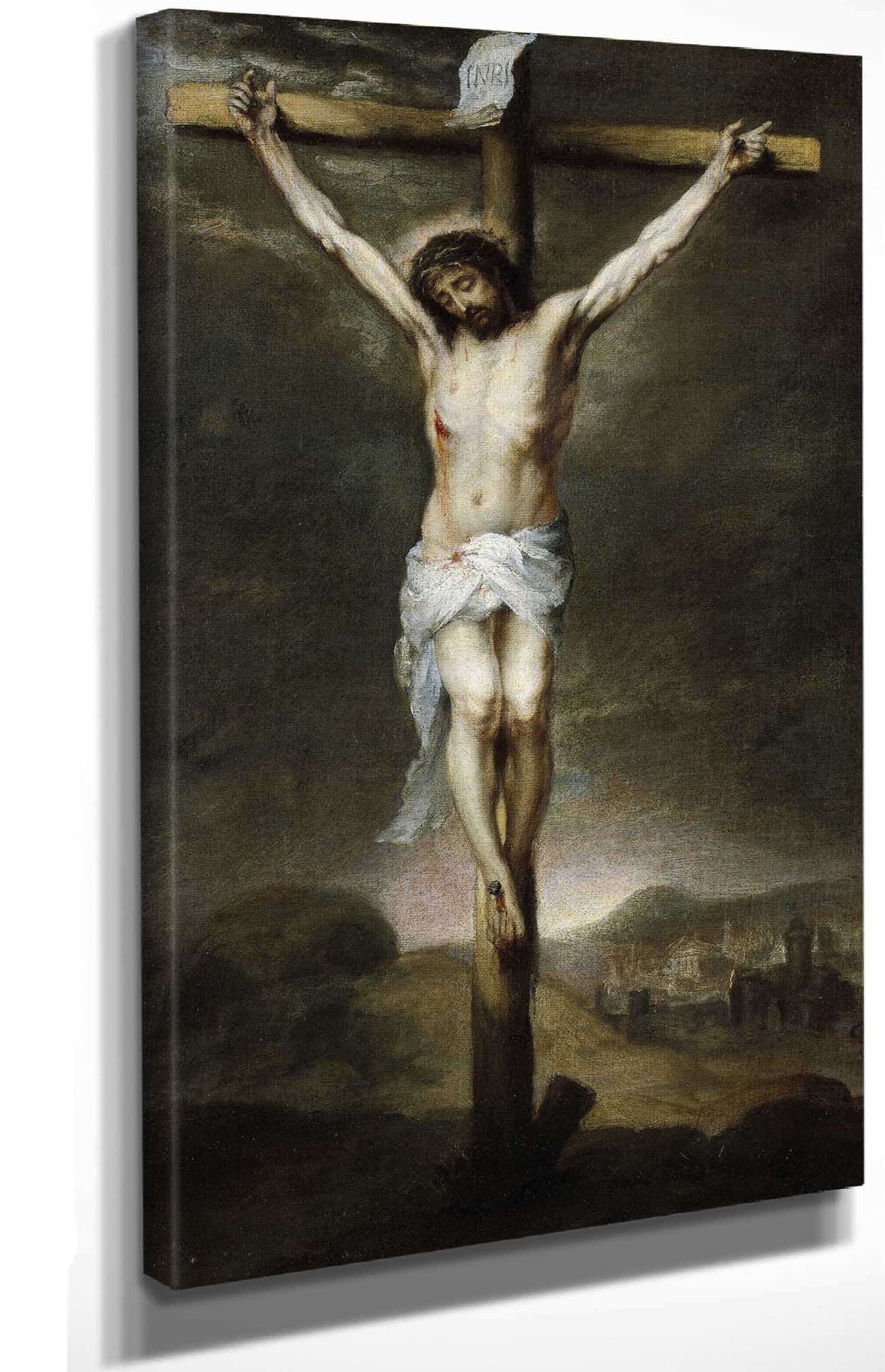 The Crucifixion by Bartolome Esteban Murillo Posters, Prints, & Visual Artwork