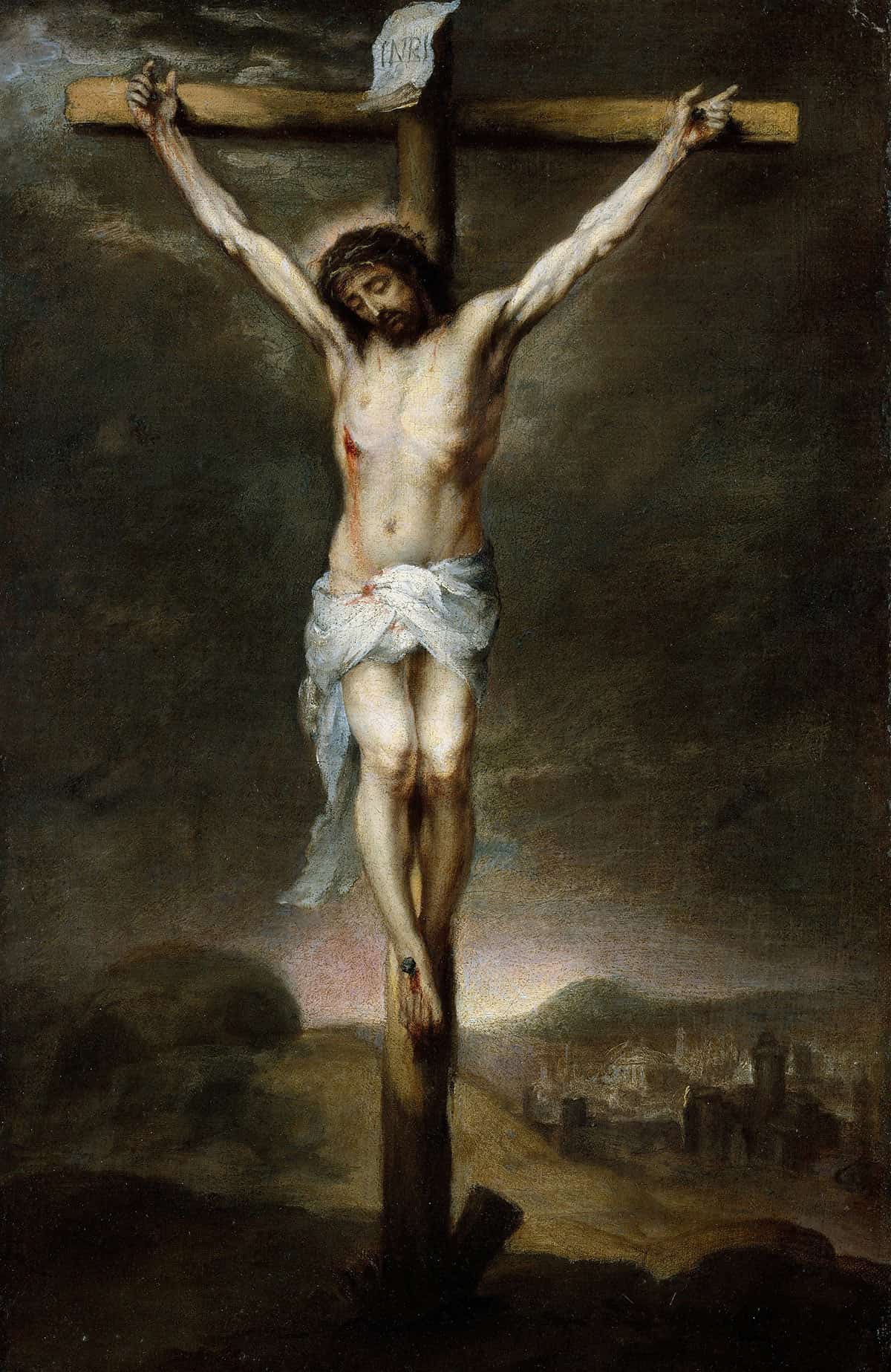 The Crucifixion by Bartolome Esteban Murillo Posters, Prints, & Visual Artwork