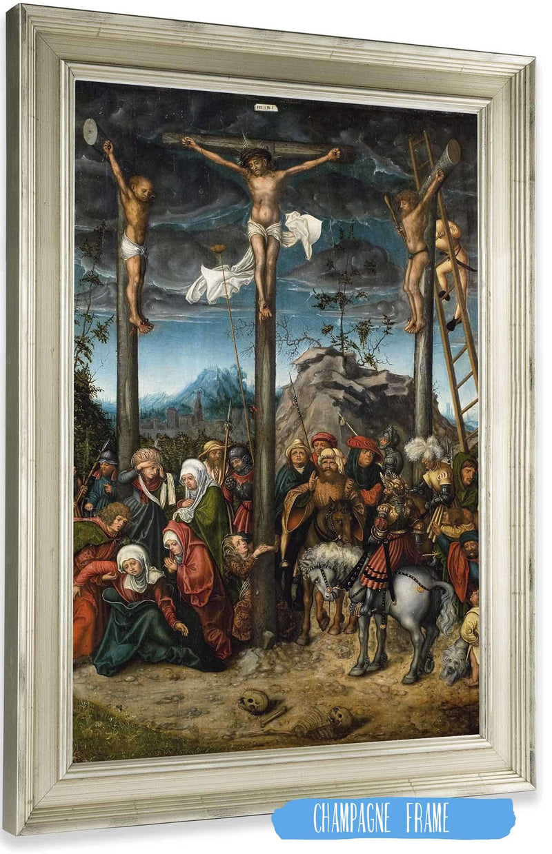 The Crucifixion by Lucas Cranach The Elder Posters, Prints, & Visual Artwork