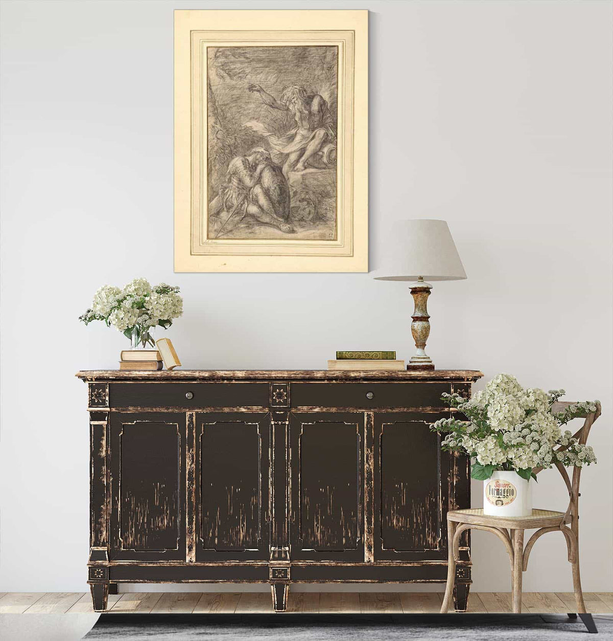 The Dream Of Aeneas by Salvator Rosa Posters, Prints, & Visual Artwork