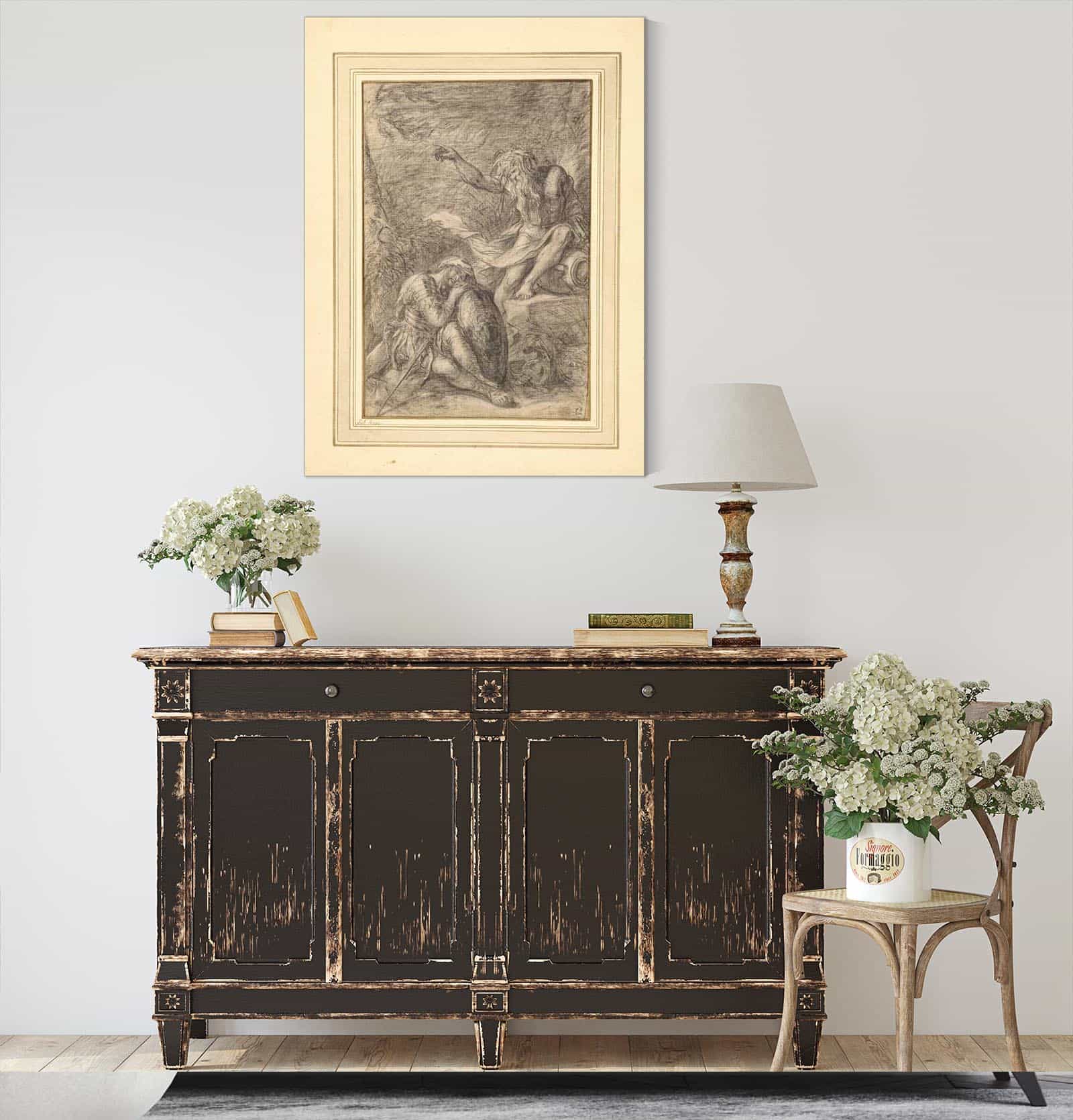 The Dream Of Aeneas by Salvator Rosa Posters, Prints, & Visual Artwork