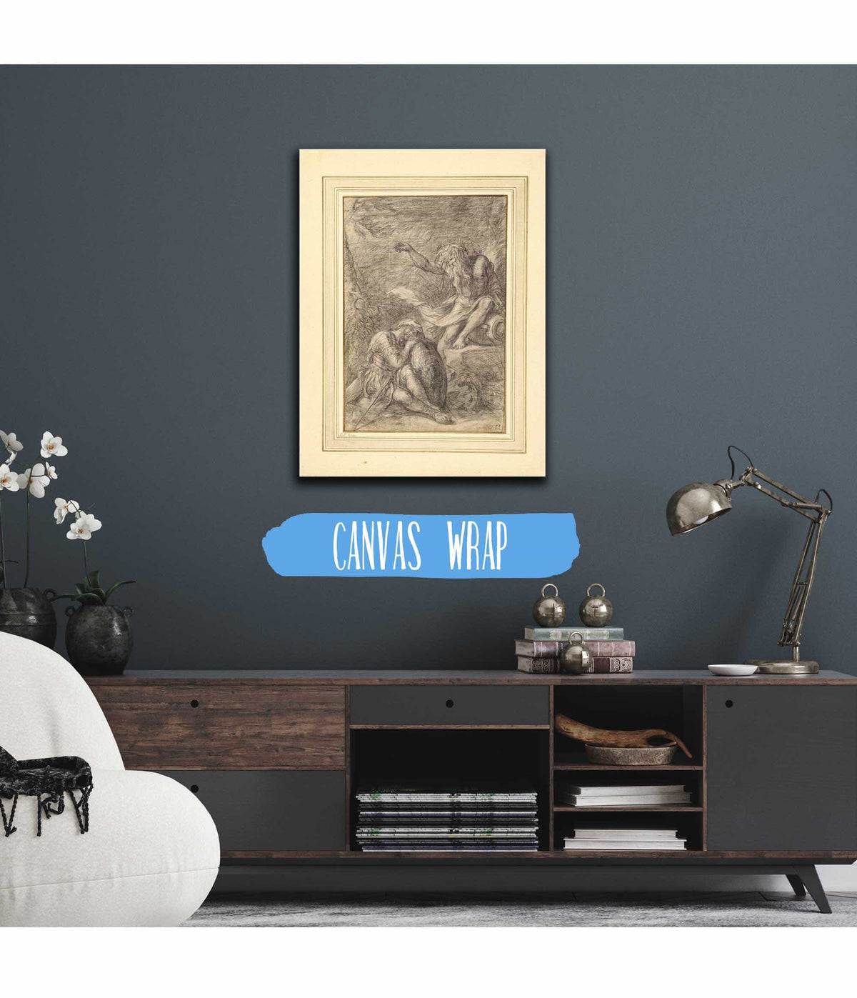 The Dream Of Aeneas by Salvator Rosa Posters, Prints, & Visual Artwork