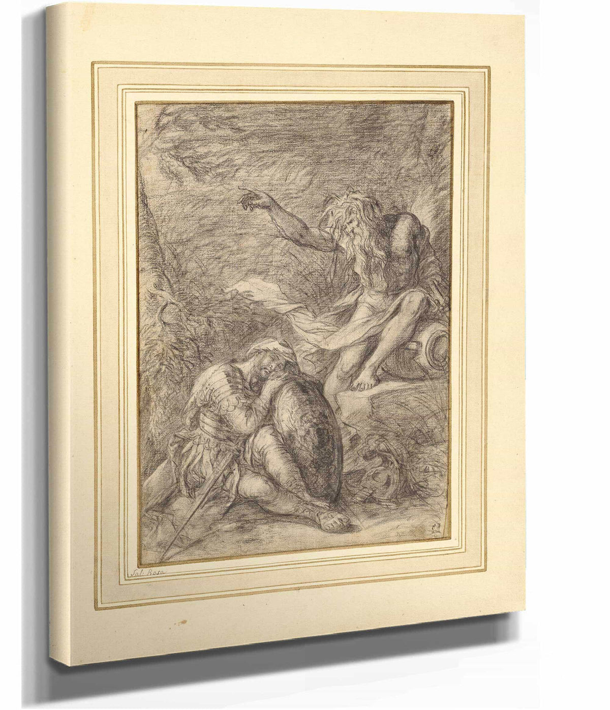The Dream Of Aeneas by Salvator Rosa Posters, Prints, & Visual Artwork