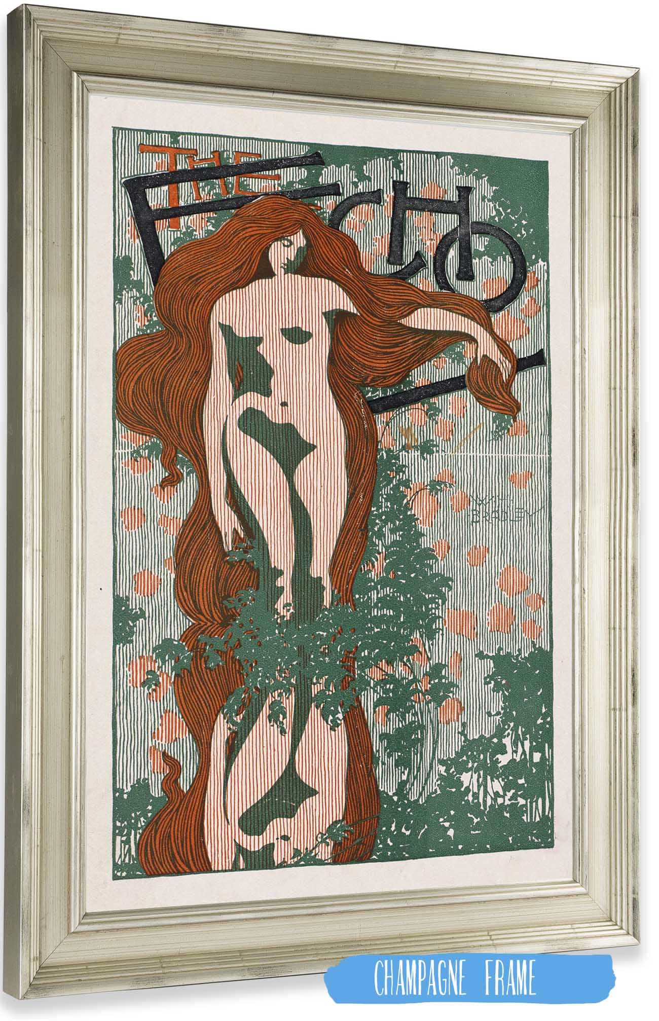 The Echo Chicago June  by Will Bradley Posters, Prints, & Visual Artwork