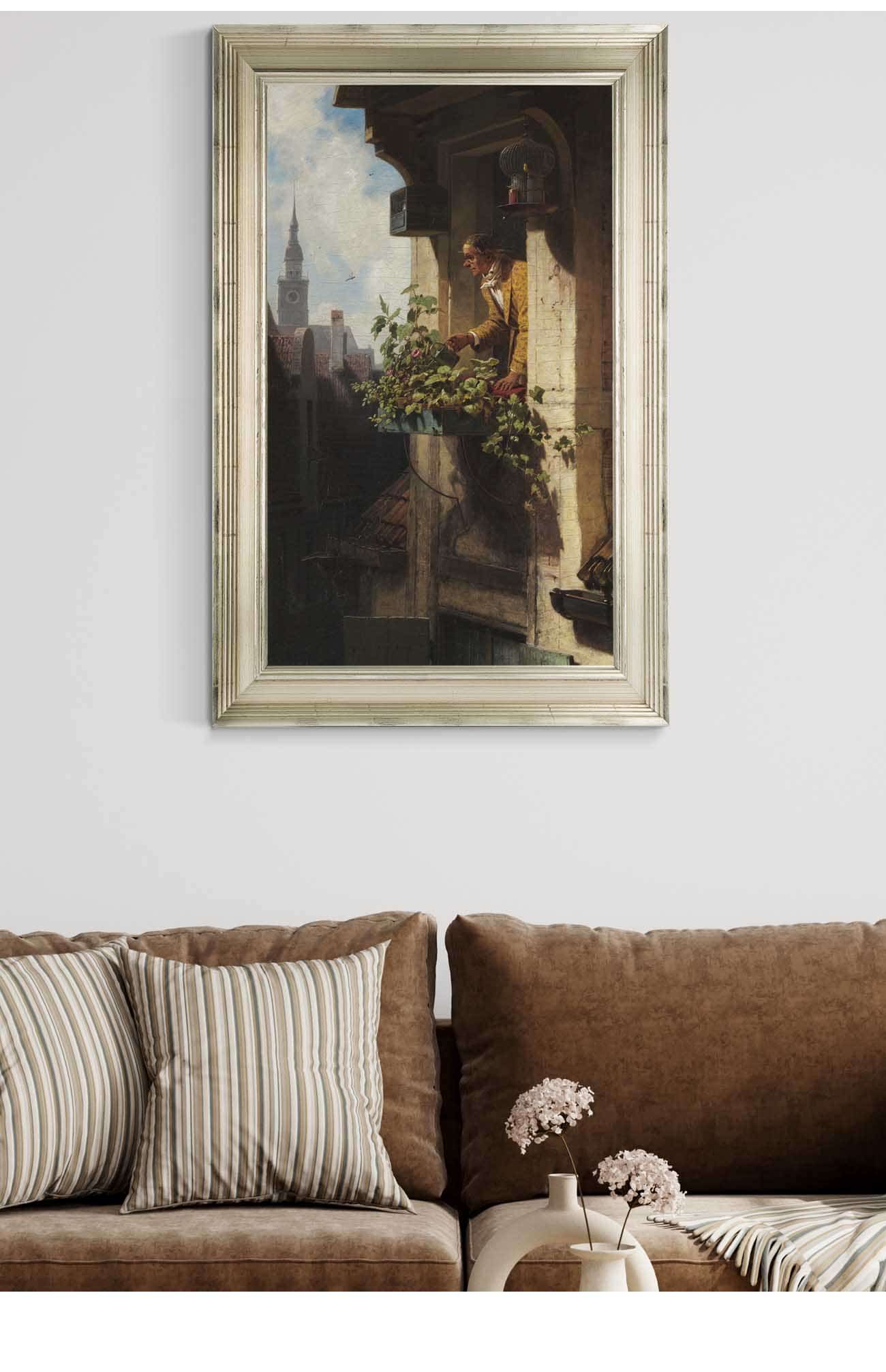 The Garret I by Carl Spitzweg Posters, Prints, & Visual Artwork