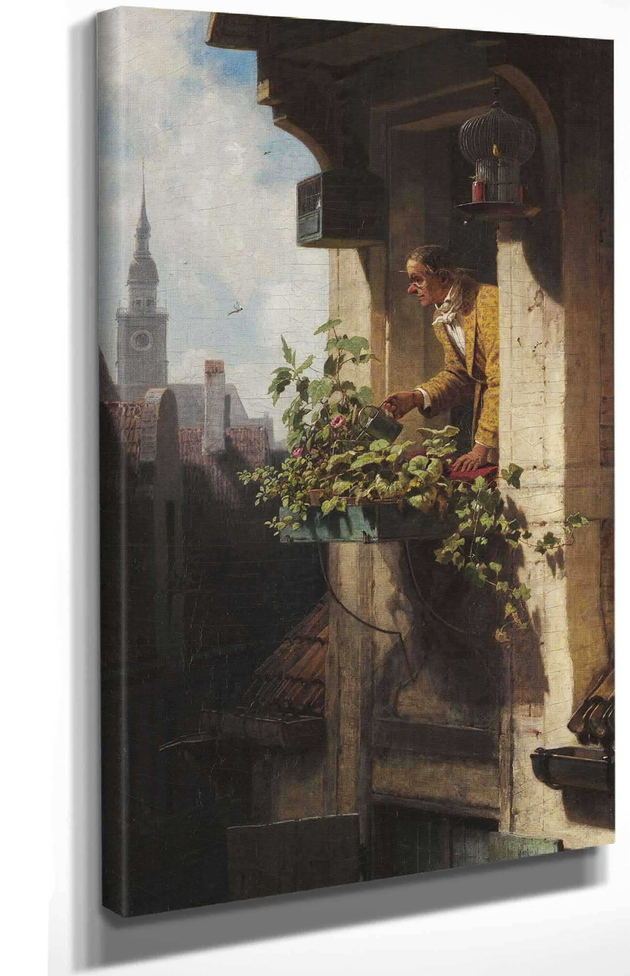 The Garret I by Carl Spitzweg Posters, Prints, & Visual Artwork
