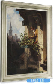 The Garret I by Carl Spitzweg Posters, Prints, & Visual Artwork