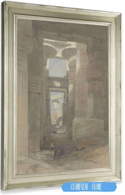 The Great Temple Of Amon Karnak The Hypostyle Hall by David Roberts Posters, Prints, & Visual Artwork