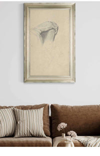 The Hand Of Poussin After Ingres   by Georges Seurat Posters, Prints, & Visual Artwork