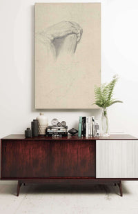 The Hand Of Poussin After Ingres   by Georges Seurat Posters, Prints, & Visual Artwork