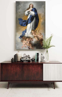 The Immaculate Conception by Bartolome Esteban Murillo Posters, Prints, & Visual Artwork