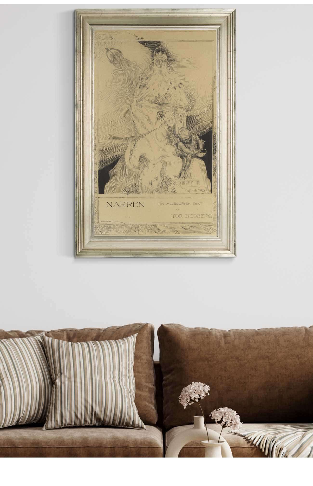 The Jester by Carl Larsson Posters, Prints, & Visual Artwork