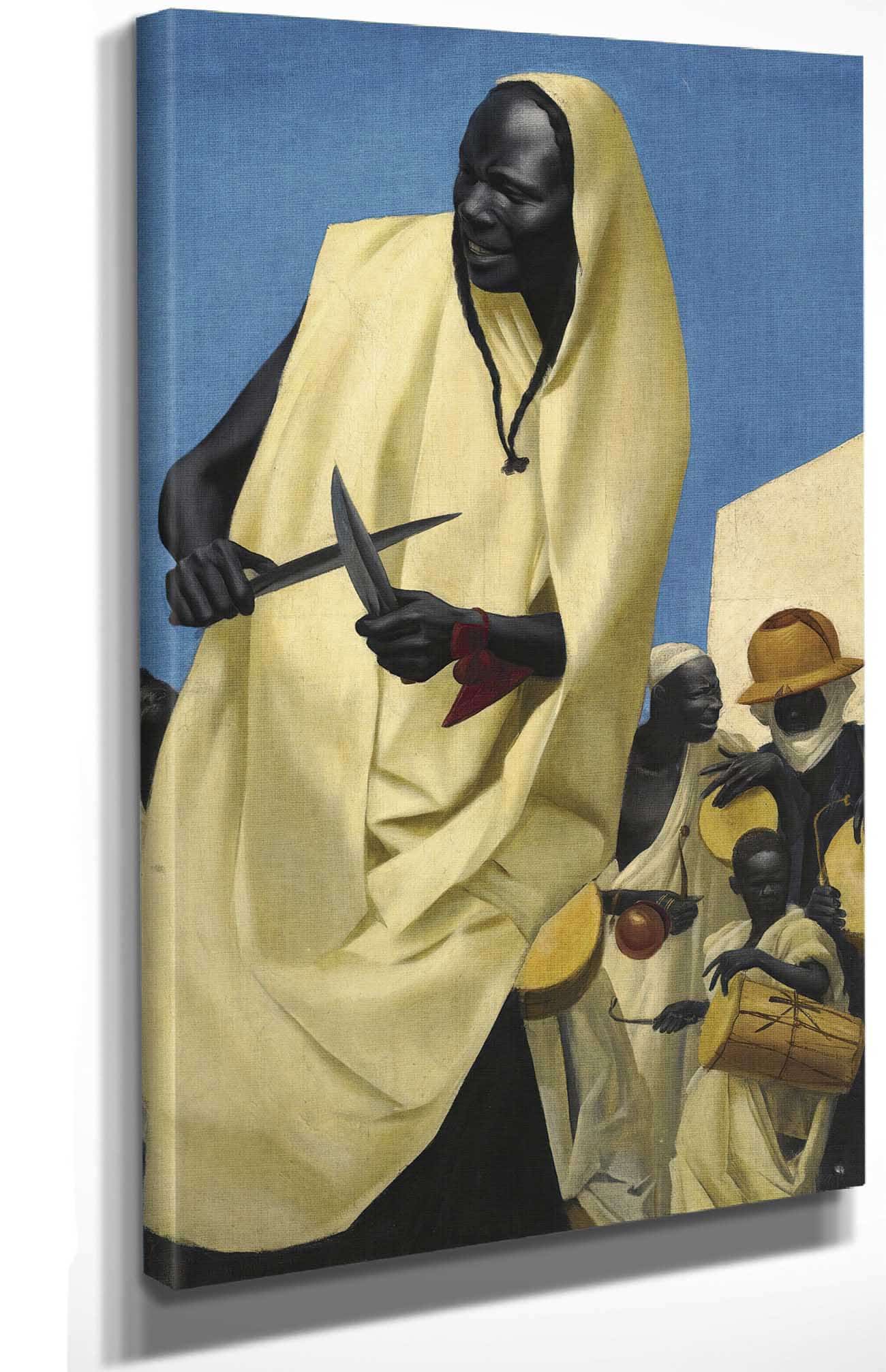 The Kuli Kuta Dance Niamey by Alexander Evgenievich Yakovlev Posters, Prints, & Visual Artwork