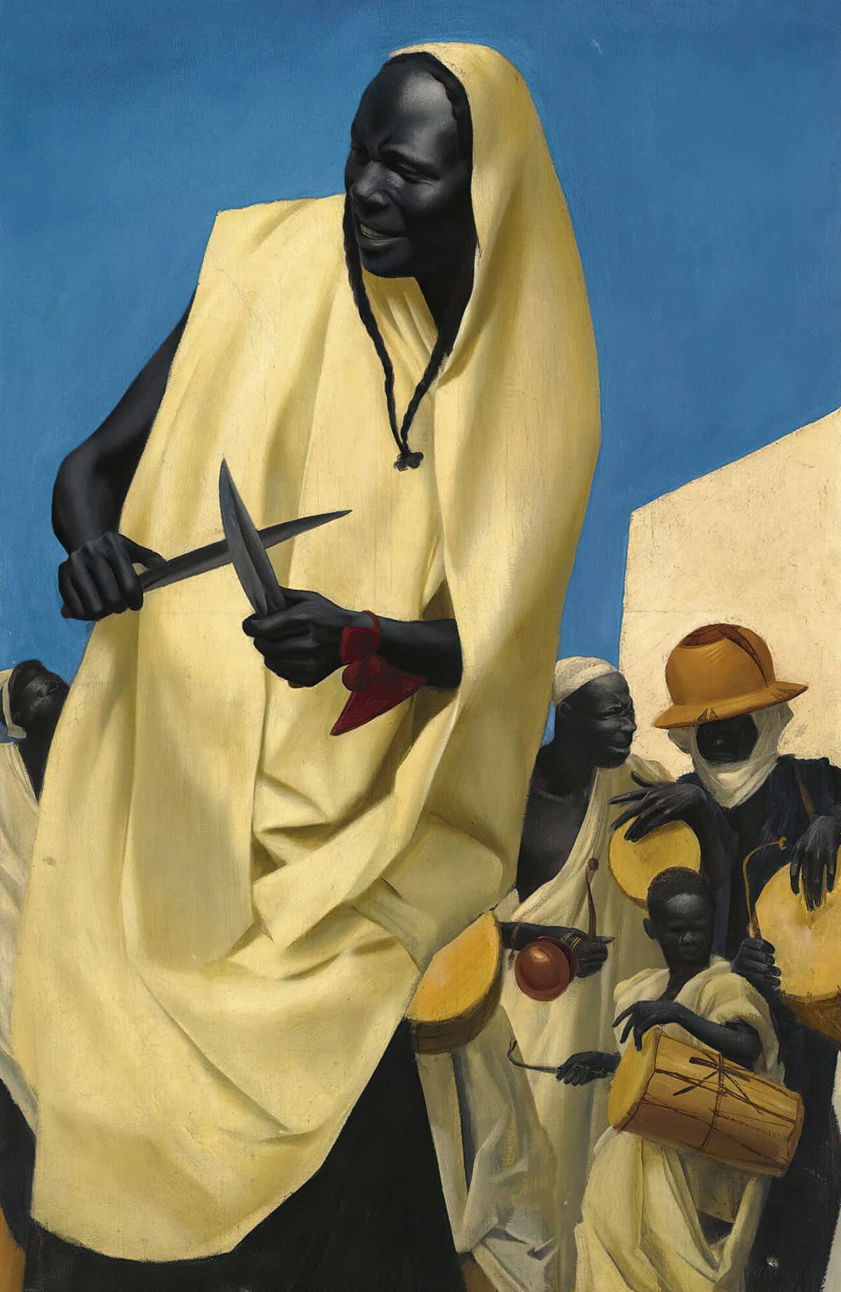 The Kuli Kuta Dance Niamey by Alexander Evgenievich Yakovlev Posters, Prints, & Visual Artwork
