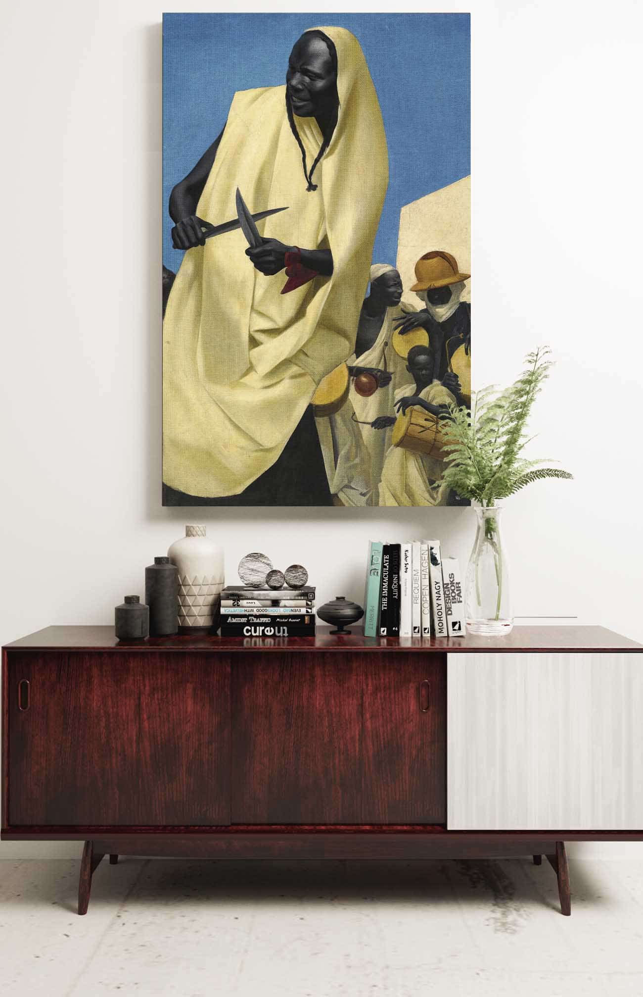 The Kuli Kuta Dance Niamey by Alexander Evgenievich Yakovlev Posters, Prints, & Visual Artwork