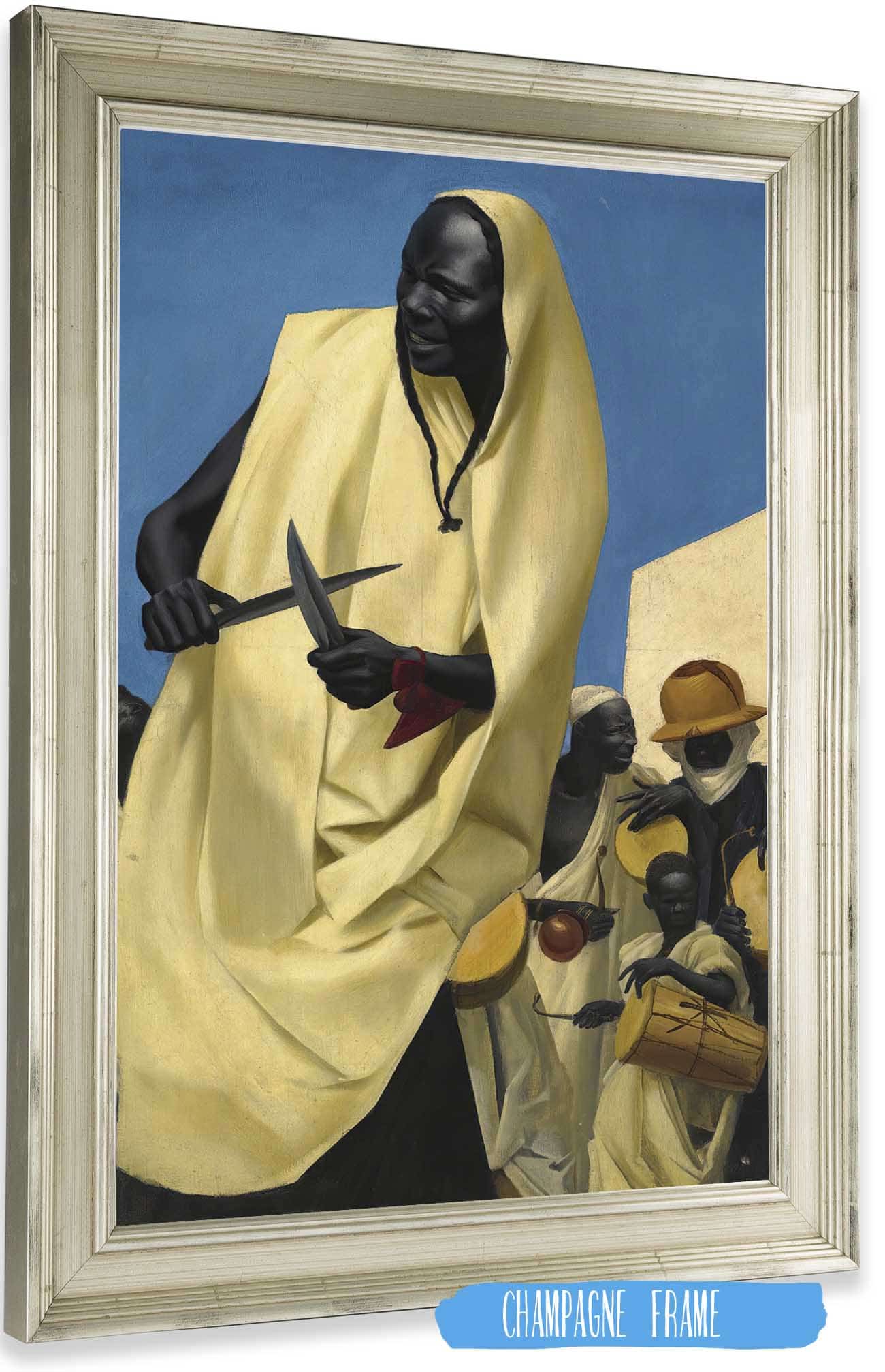 The Kuli Kuta Dance Niamey by Alexander Evgenievich Yakovlev Posters, Prints, & Visual Artwork