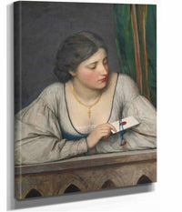 The Love Letter by Eugen Von Blaas Posters, Prints, & Visual Artwork