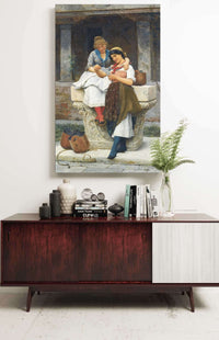 The Love Letter by Eugen Von Blaas Posters, Prints, & Visual Artwork