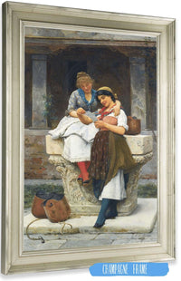 The Love Letter by Eugen Von Blaas Posters, Prints, & Visual Artwork