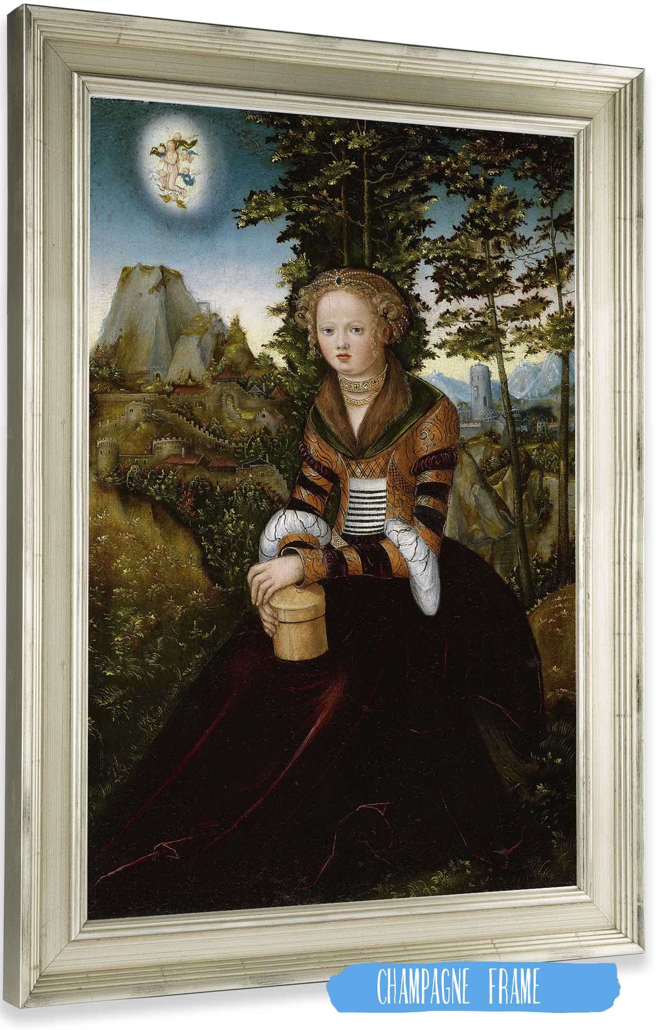 The Magdalene by Lucas Cranach The Elder Posters, Prints, & Visual Artwork