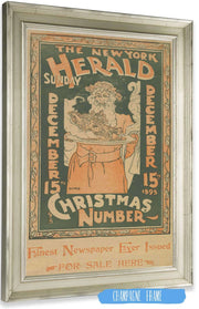 The New York Herald Sunday December by Louis Rhead Posters, Prints, & Visual Artwork