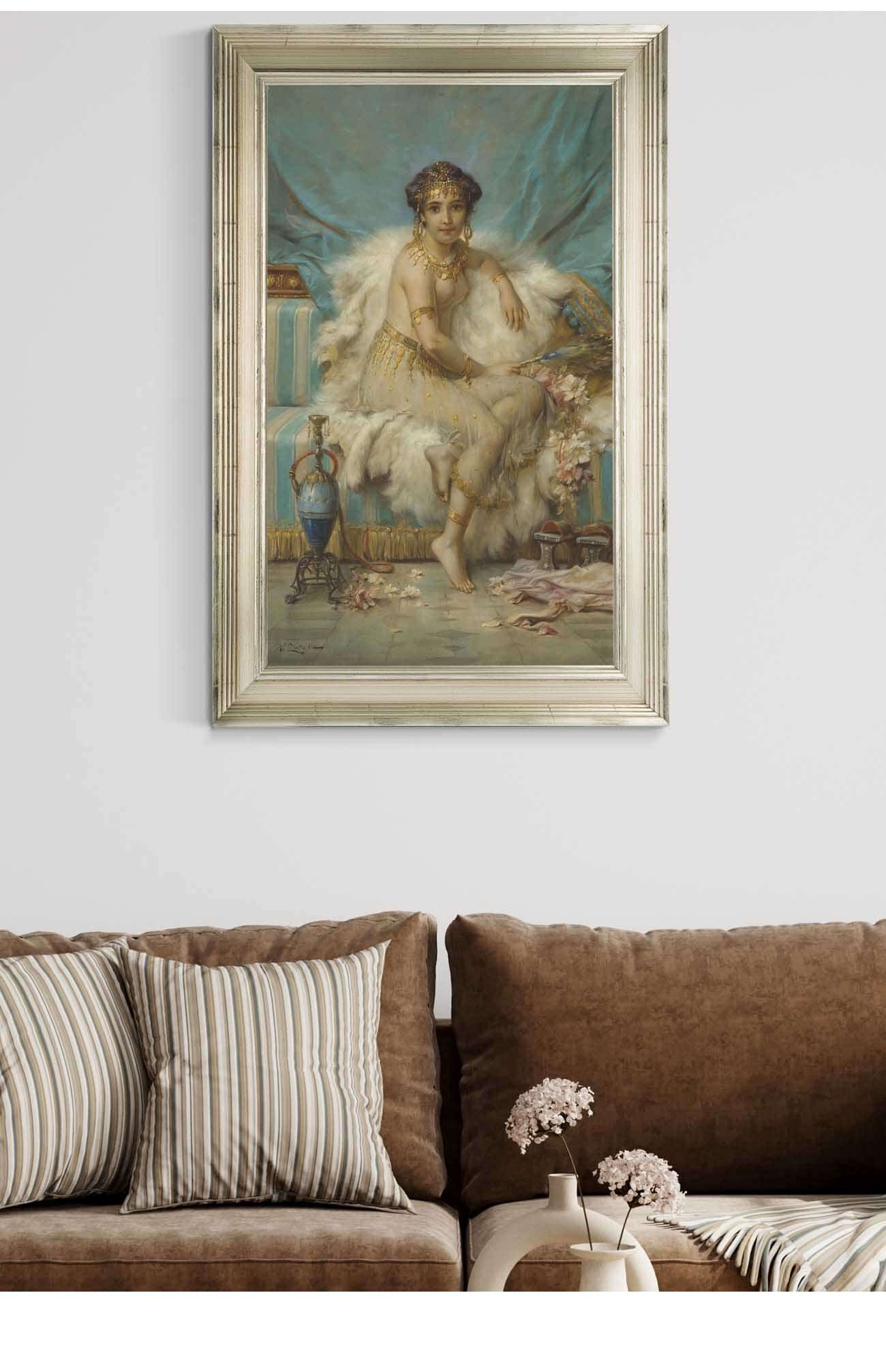 The Odalisque by Hans Zatzka Posters, Prints, & Visual Artwork