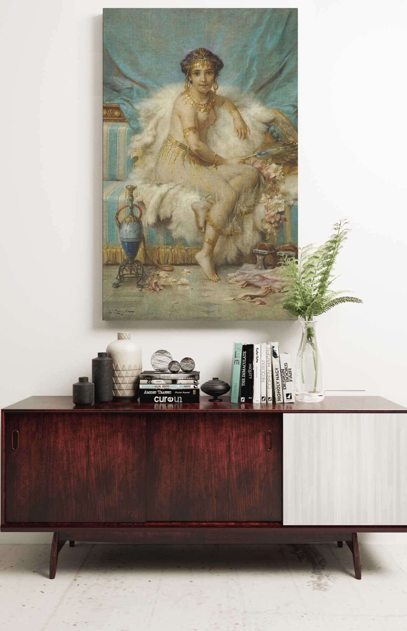 The Odalisque by Hans Zatzka Posters, Prints, & Visual Artwork