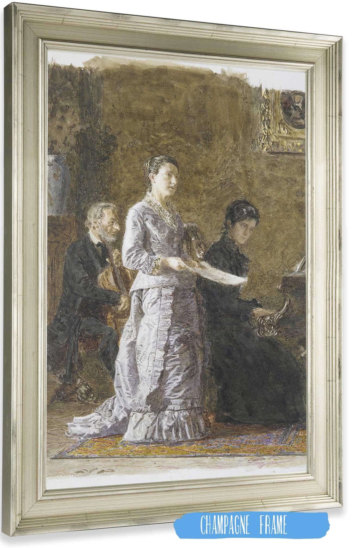 The Pathetic Song by Thomas Eakins Posters, Prints, & Visual Artwork