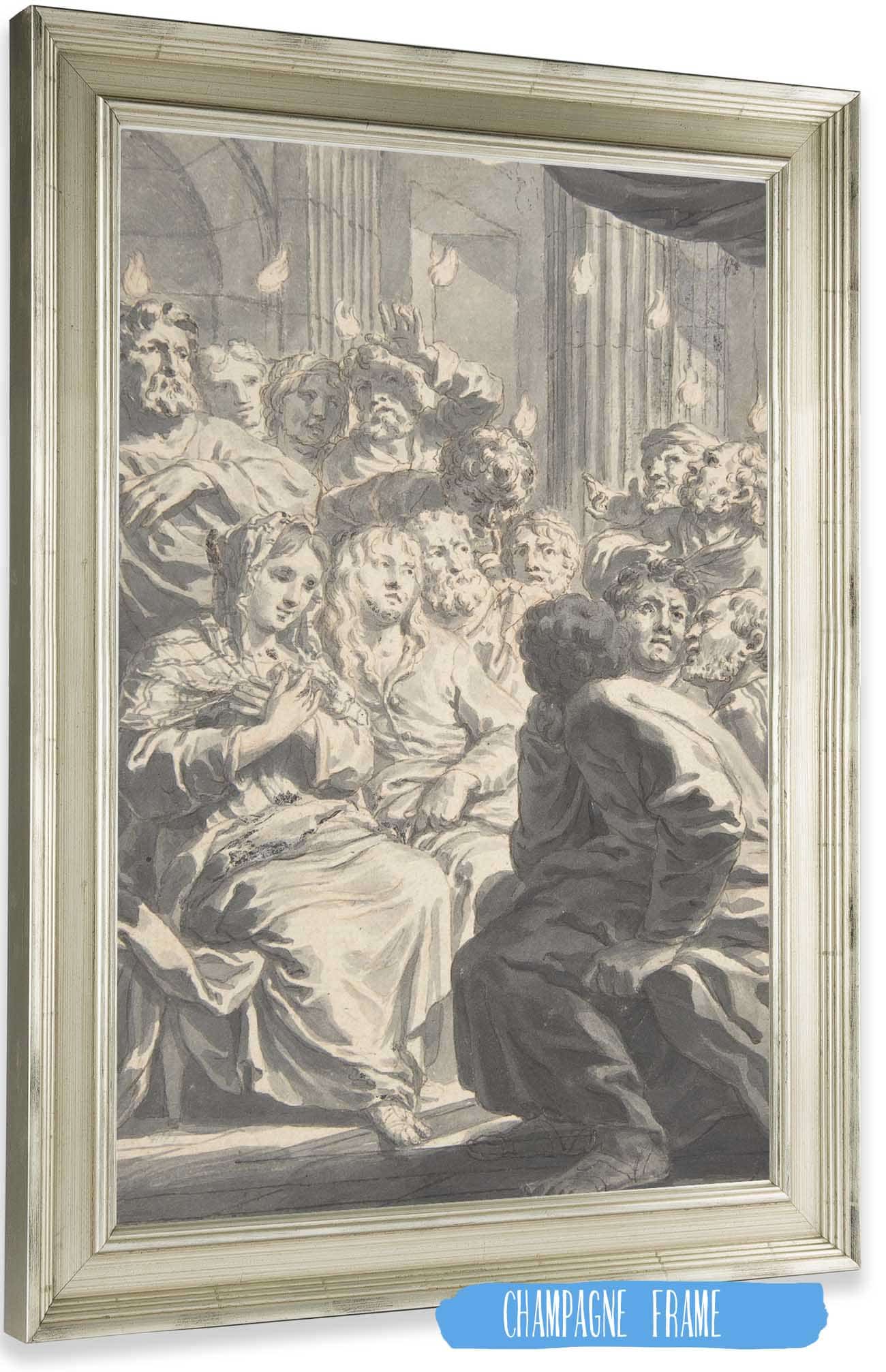 The Pentecost by Gerard De Lairesse Posters, Prints, & Visual Artwork