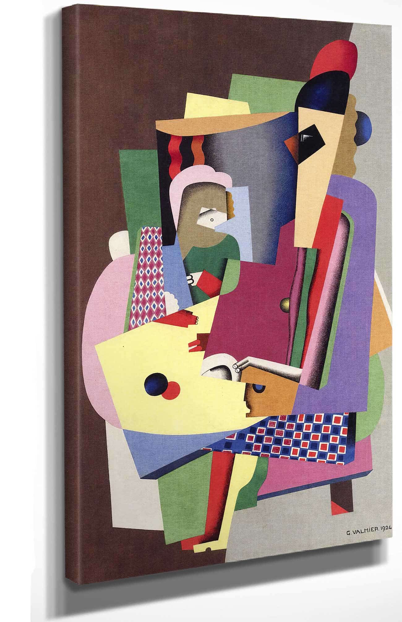 The Piano Lesson by Georges Valmier Posters, Prints, & Visual Artwork