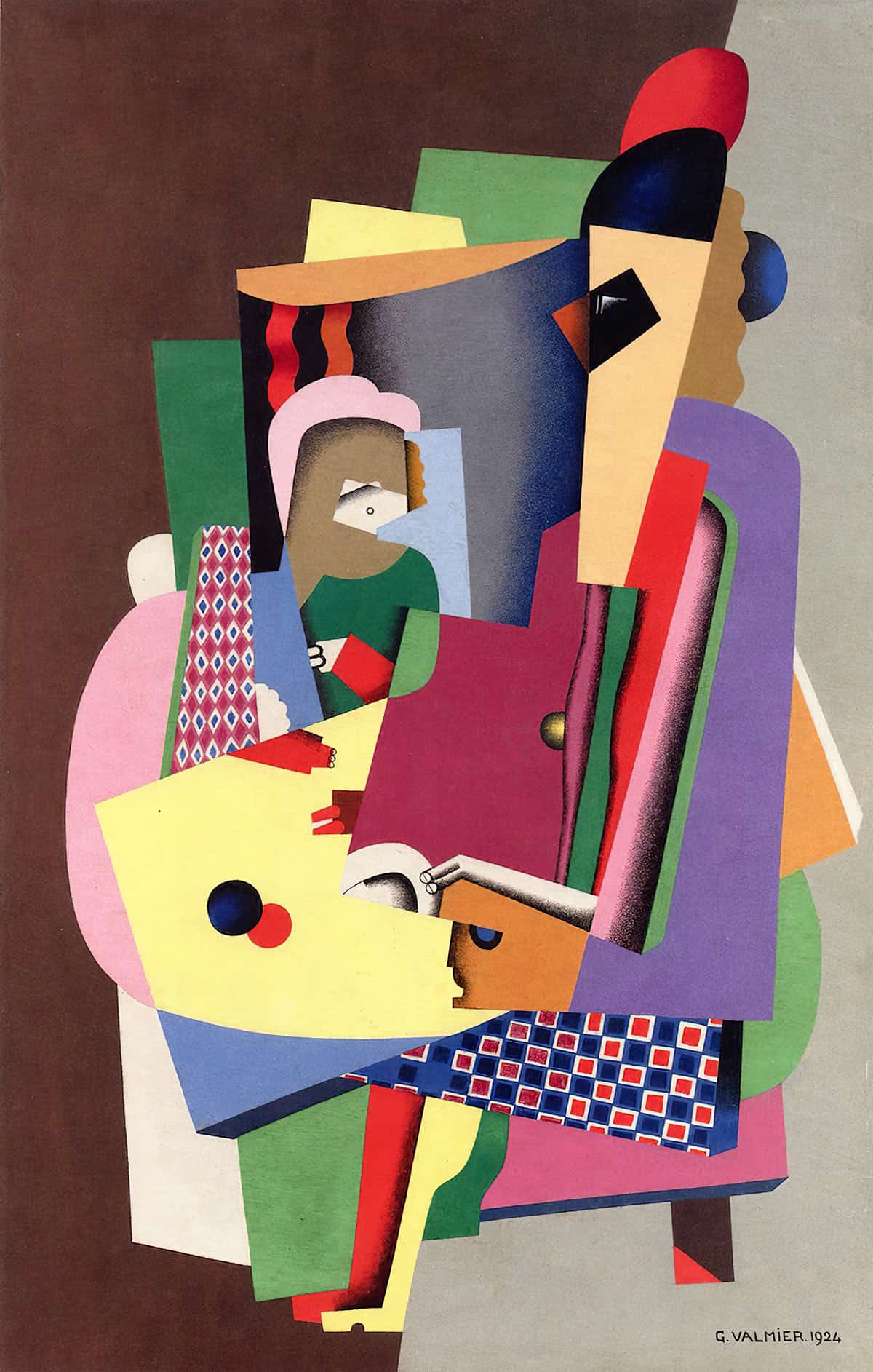 The Piano Lesson by Georges Valmier Posters, Prints, & Visual Artwork
