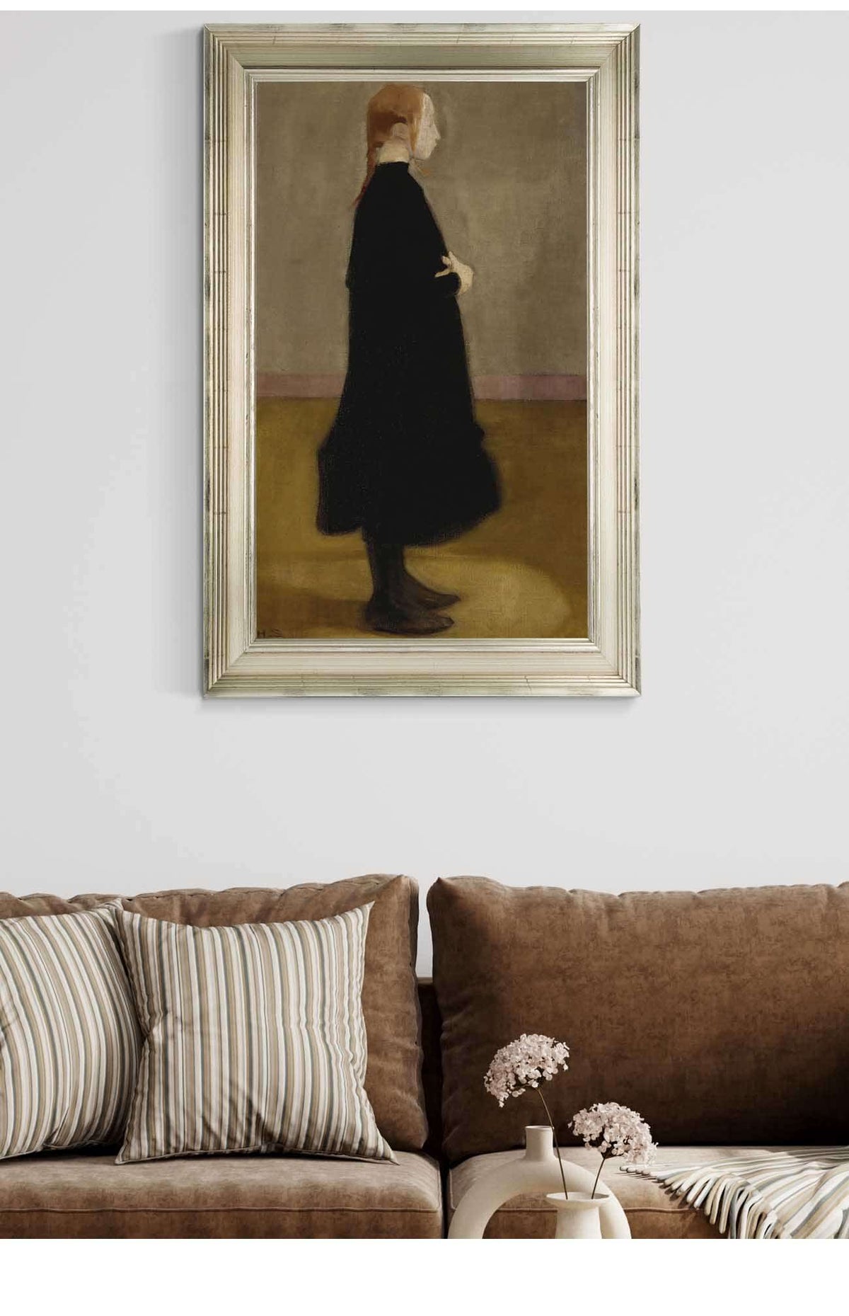 The School Girl Ii Girl In Black by Helene Schjerfbeck Posters, Prints, & Visual Artwork