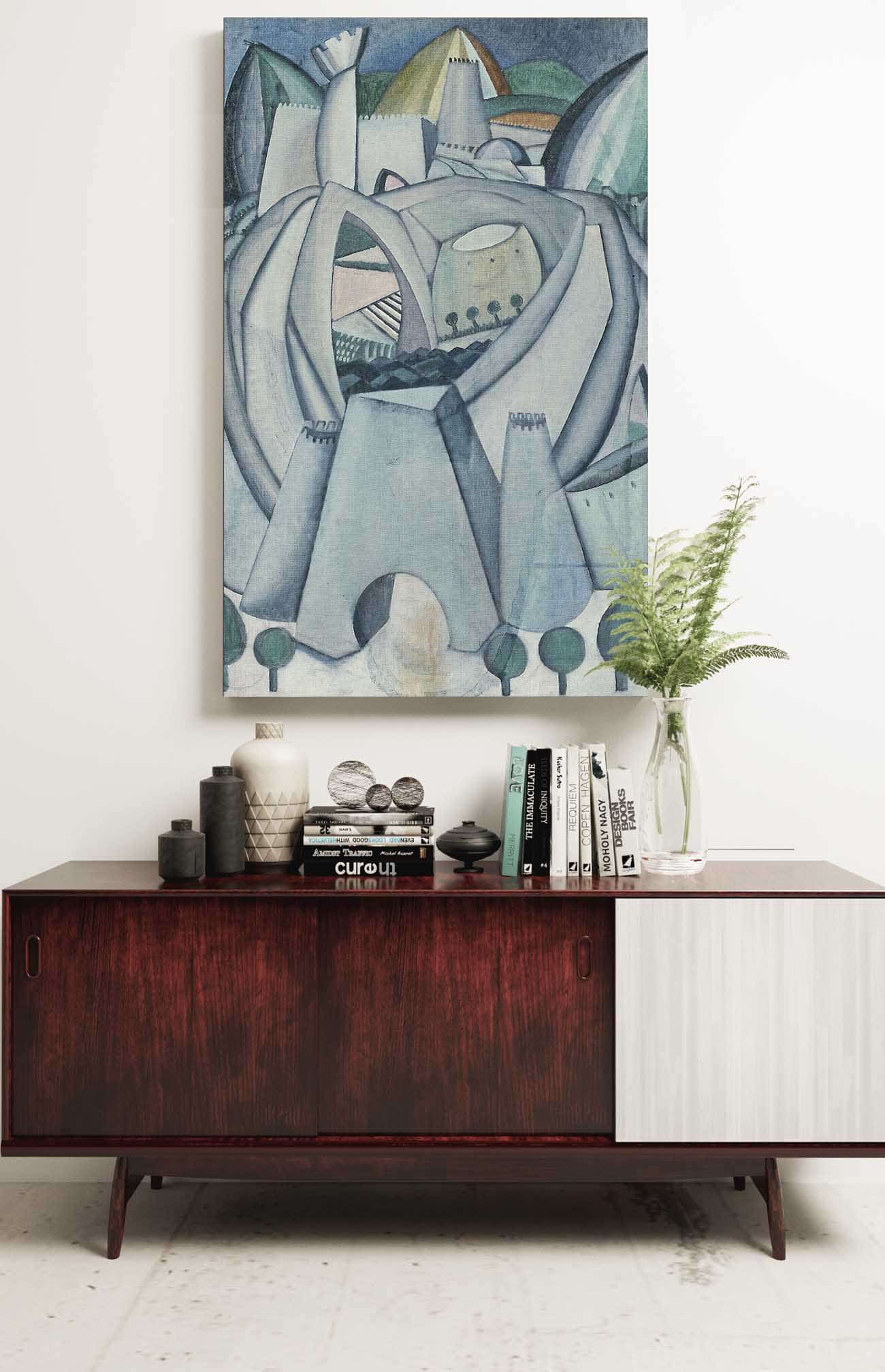 The Stronghold by Amadeo De Souza Cardoso Posters, Prints, & Visual Artwork