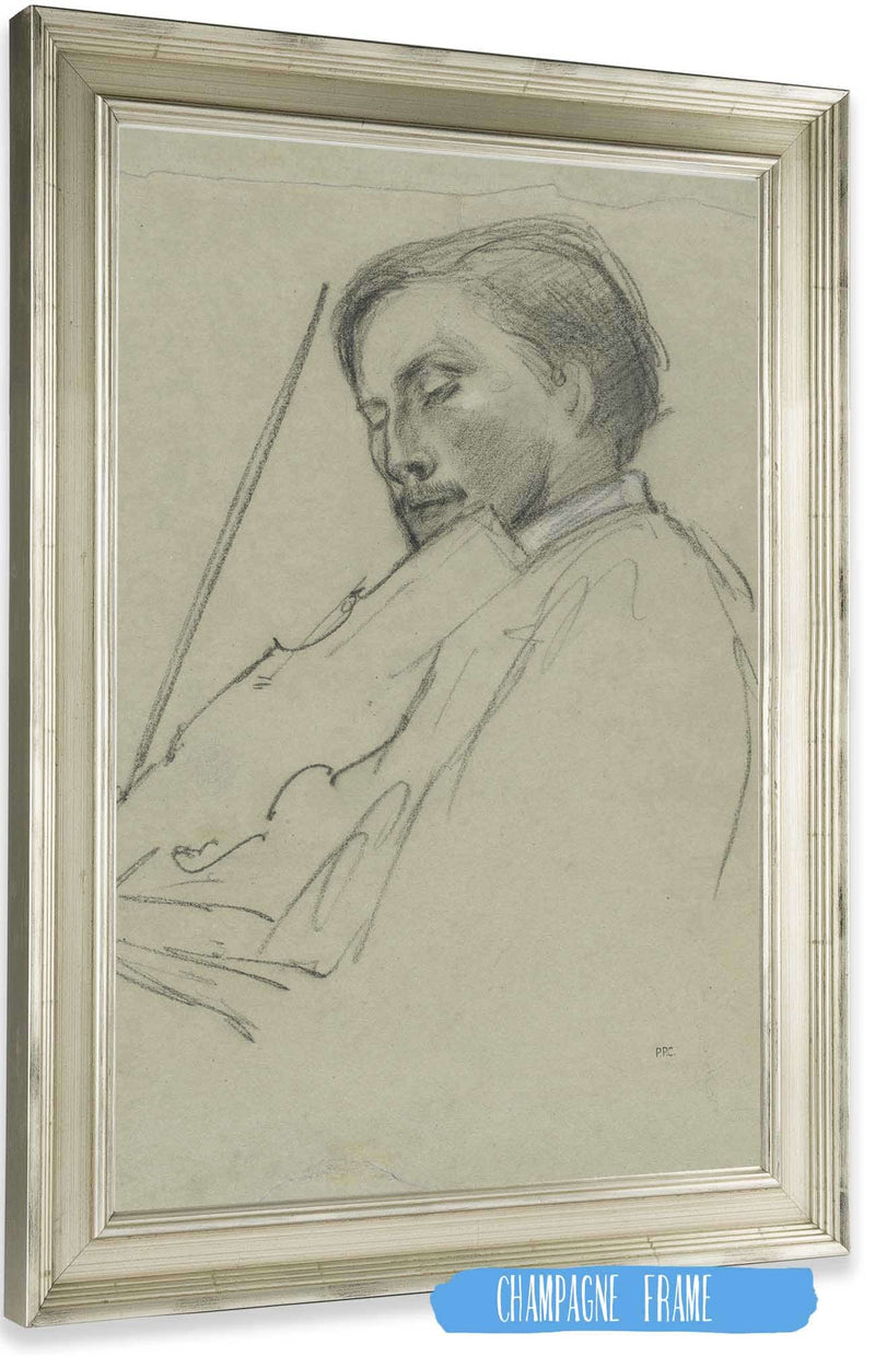 The Violinist by Pierre Puvis De Chavannes Posters, Prints, & Visual Artwork