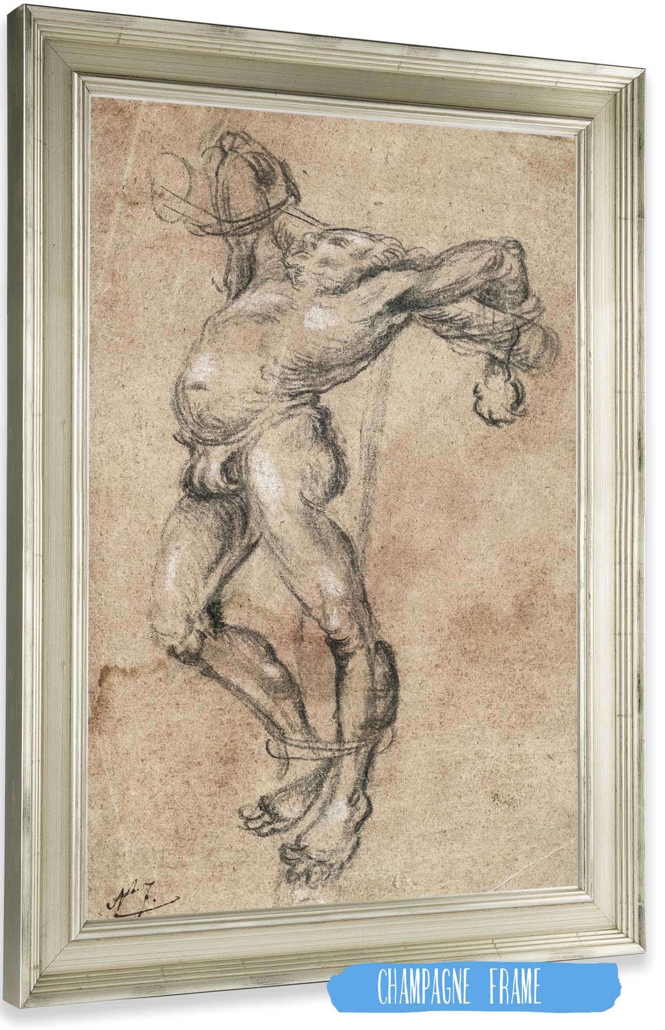 Thief On The Cross Facing Left by Lucas Cranach The Elder Posters, Prints, & Visual Artwork