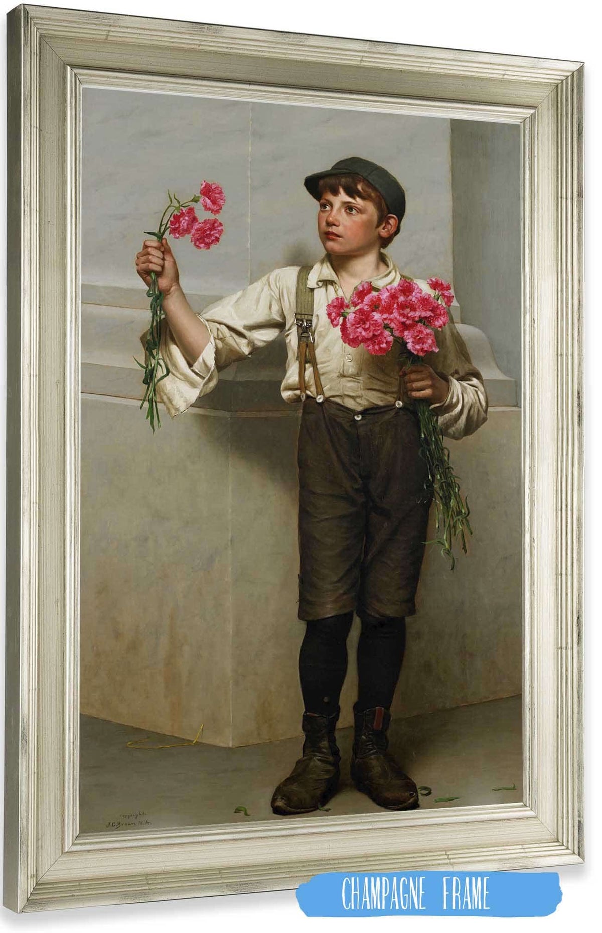 Three For Five by John George Brown Posters, Prints, & Visual Artwork