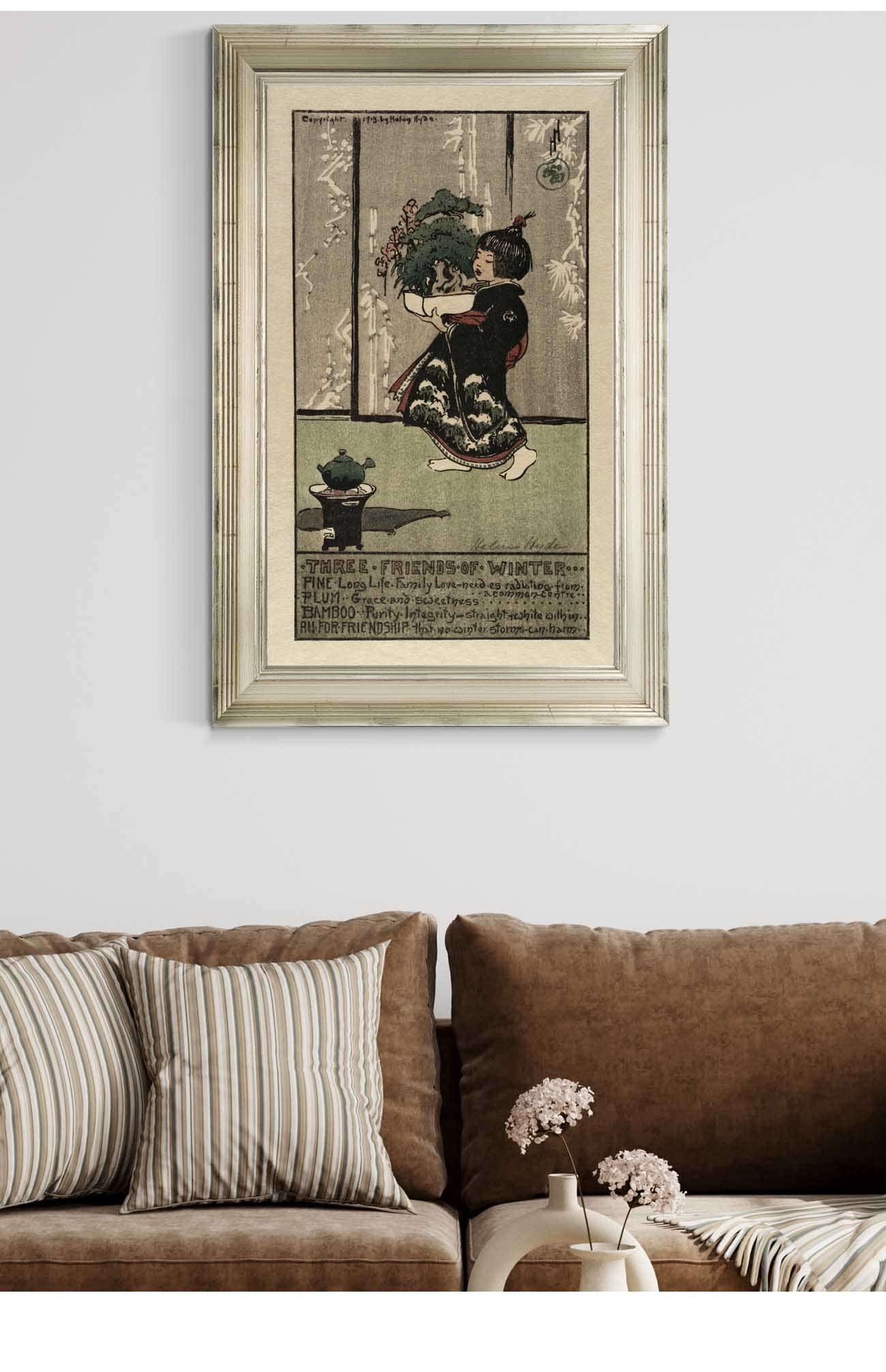 Three Friends Of Winter by Helen Hyde Posters, Prints, & Visual Artwork