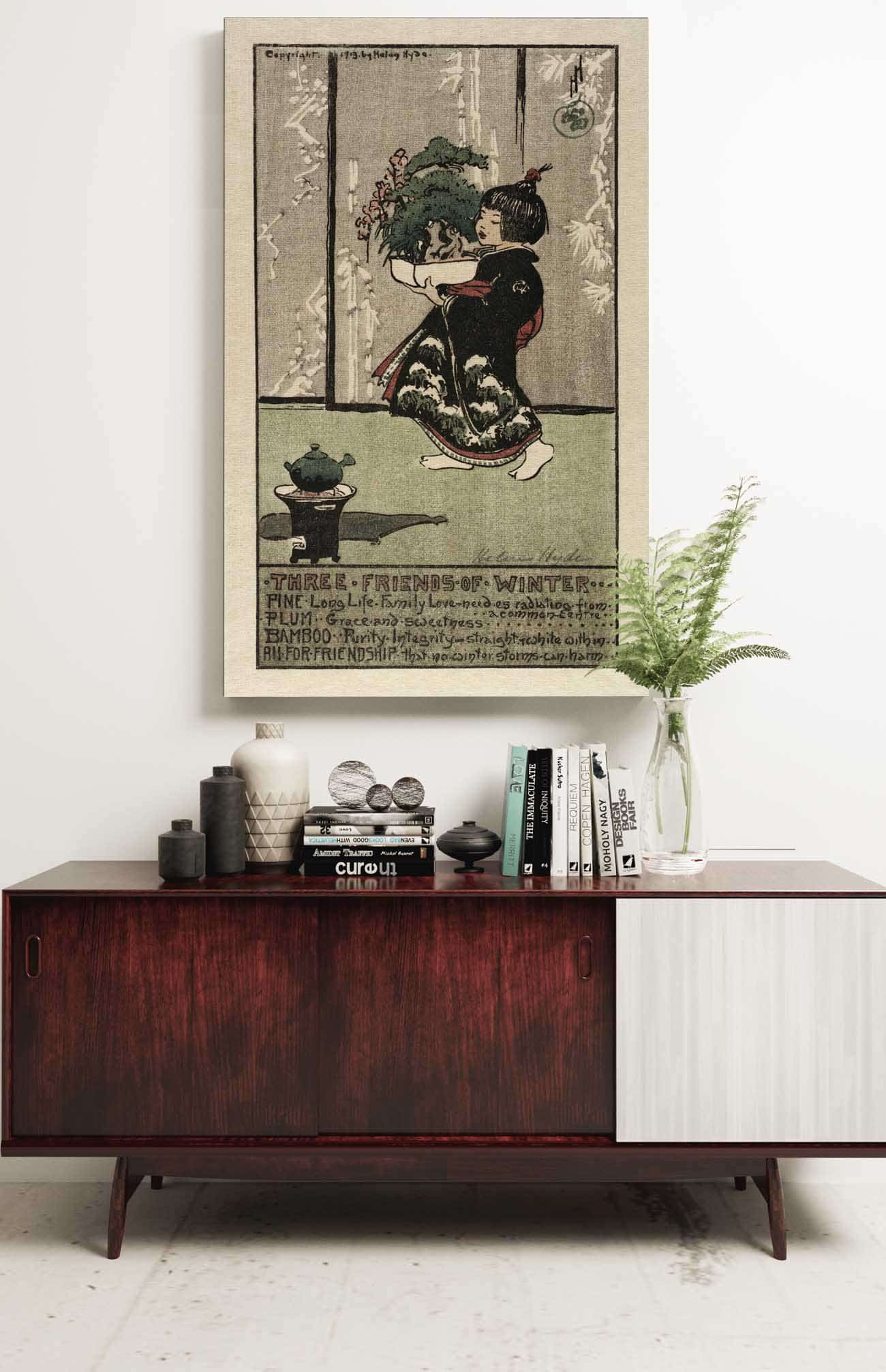Three Friends Of Winter by Helen Hyde Posters, Prints, & Visual Artwork