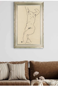 Torso Of A Nude by Egon Schiele Posters, Prints, & Visual Artwork