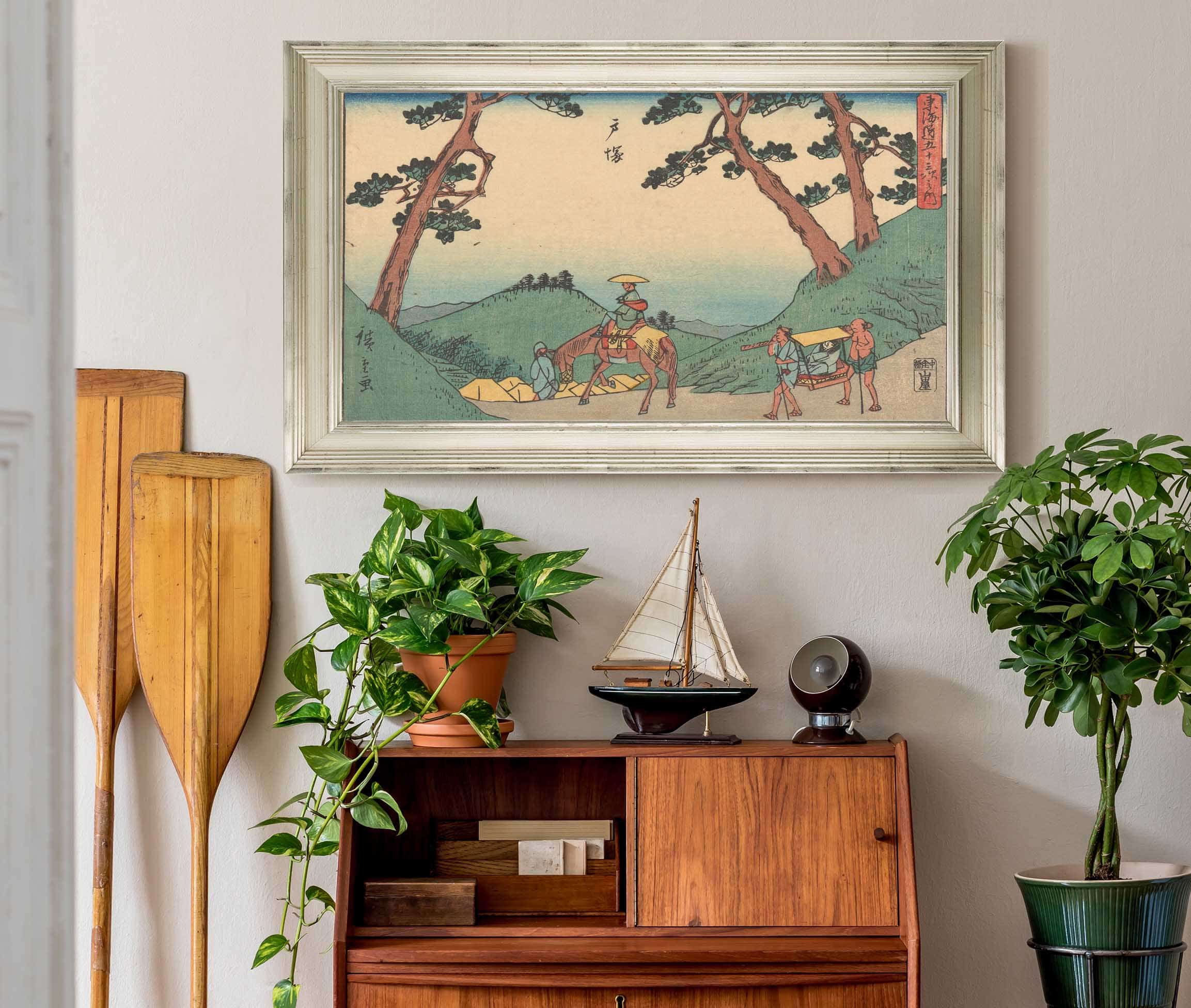 Totsuka   by Ando Hiroshige Posters, Prints, & Visual Artwork