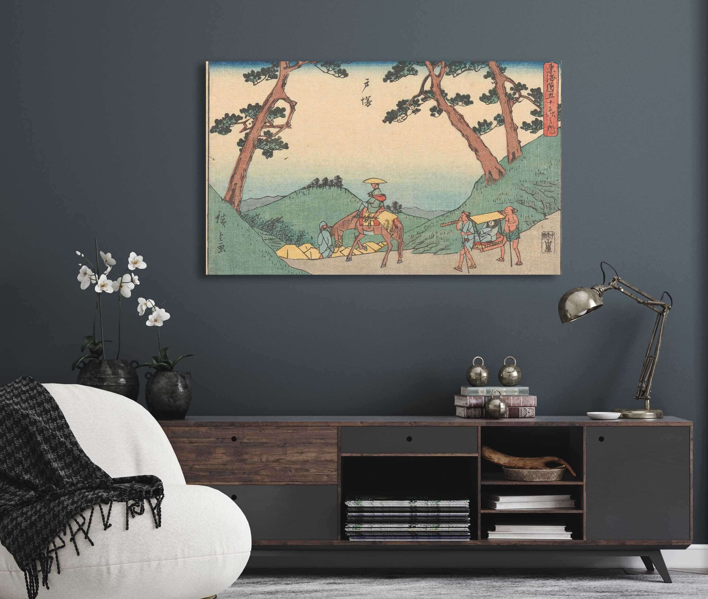 Totsuka   by Ando Hiroshige Posters, Prints, & Visual Artwork