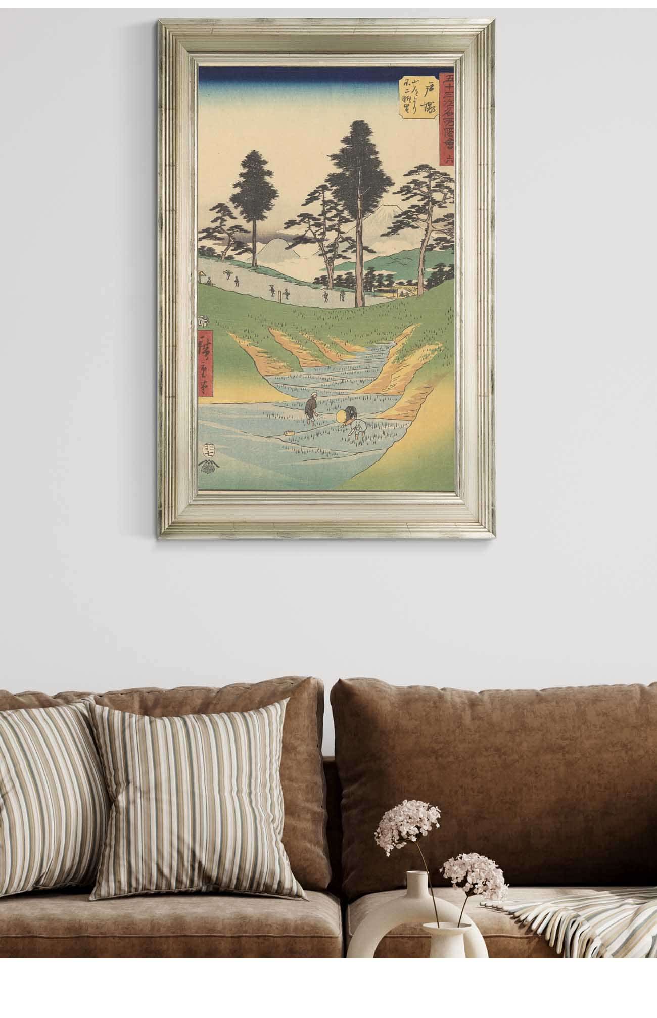 Totsuka   by Ando Hiroshige Posters, Prints, & Visual Artwork