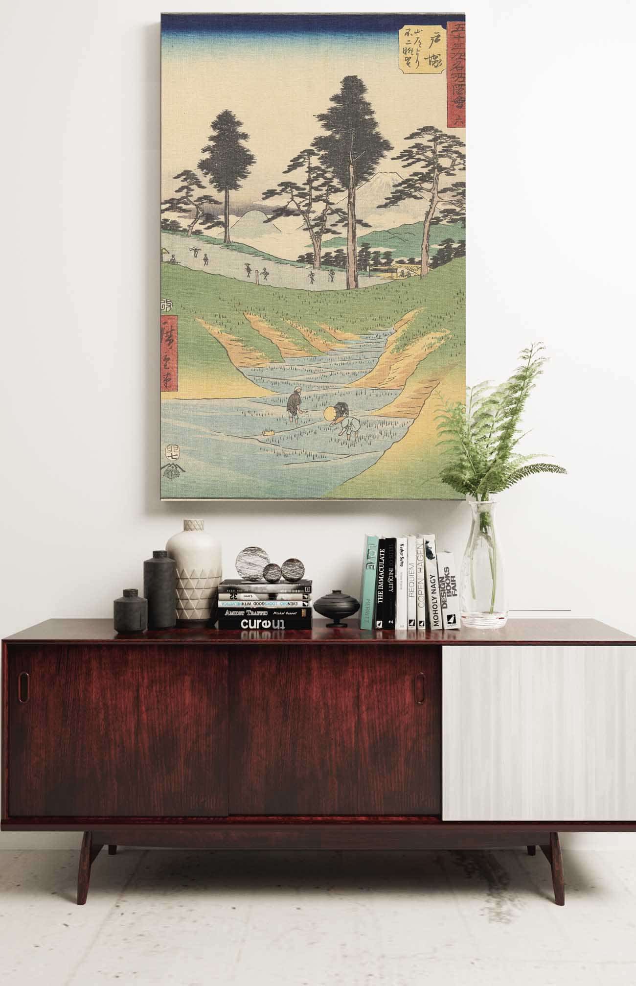 Totsuka   by Ando Hiroshige Posters, Prints, & Visual Artwork