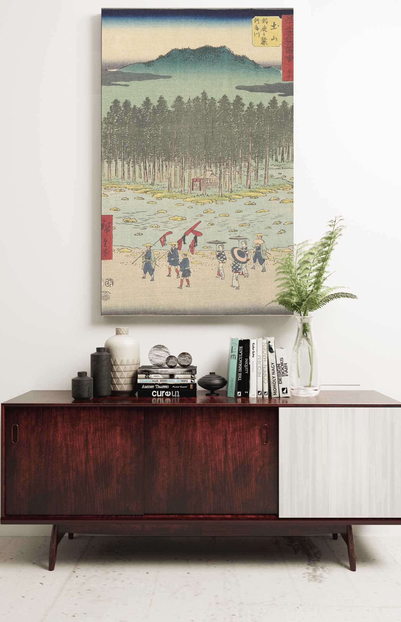 Tsuchiyama   by Ando Hiroshige Posters, Prints, & Visual Artwork