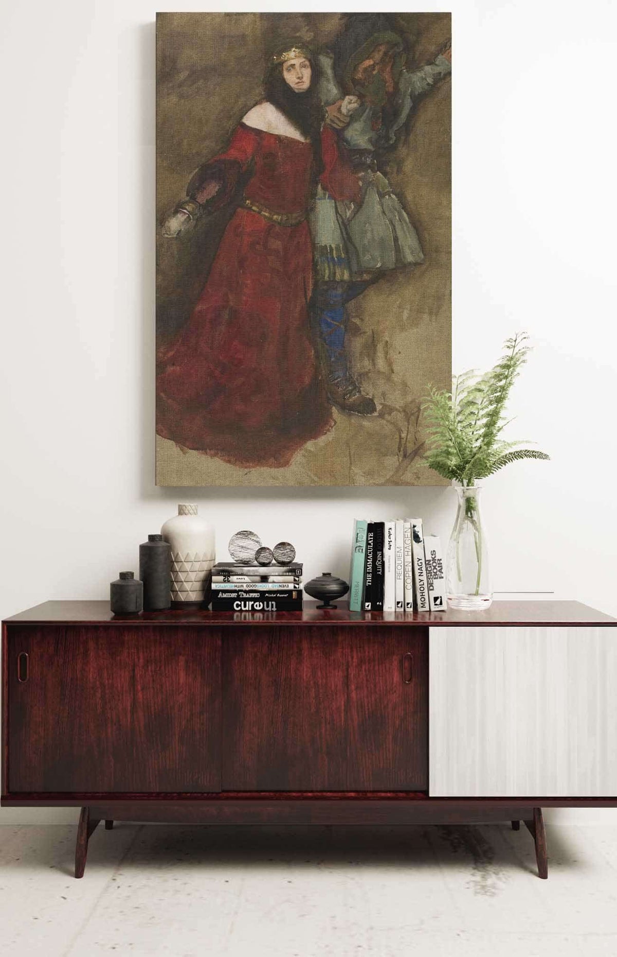 Unidentified Scene From Hamlet Or Macbeth by Edwin Austin Abbey Posters, Prints, & Visual Artwork