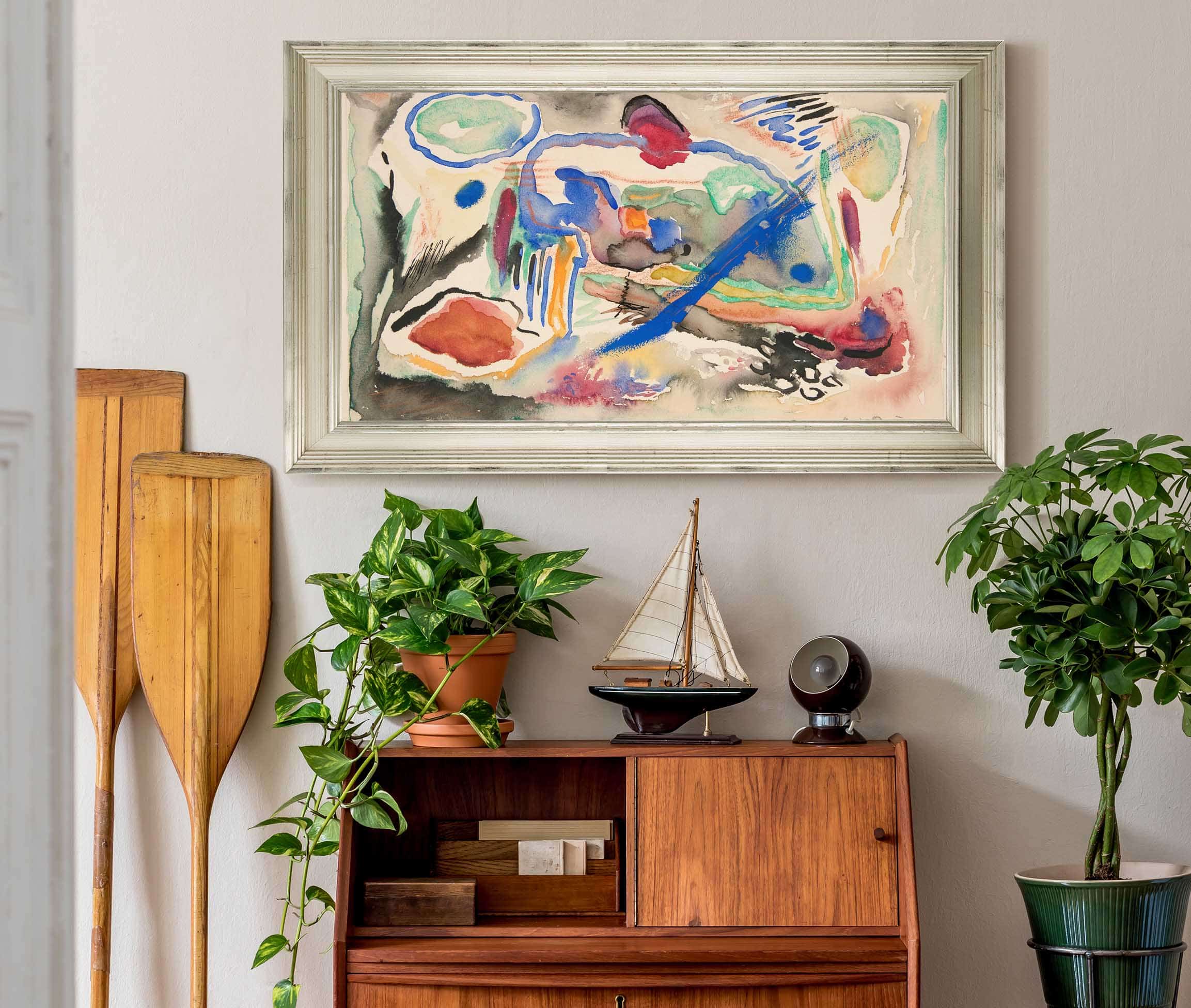 Untitled   by Rudolf Bauer Posters, Prints, & Visual Artwork